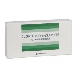 GLICEROLO ANG*AD 18SUPP 2500MG