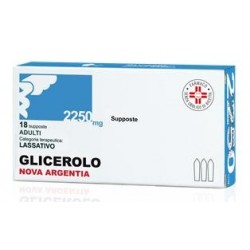 GLICEROLO ARG*AD 18SUPP  2500MG