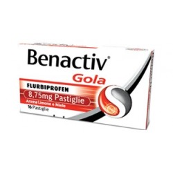 BENACTIV GOLA*16PAST 8,75MG