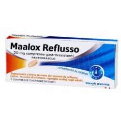 MAALOX REFLUSSO 20 MG PANTOPRAZOLO 7 COMPRESSE