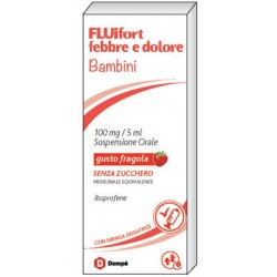 FLUIFORT FEBBRE E DOLORE BAMBINI 100MG/5ML