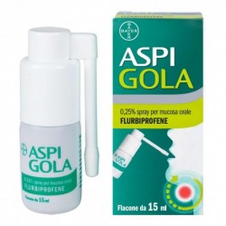 ASPI GOLA 0,25% SPRAY PER MUCOSA ORALE 15 ML
