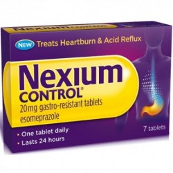 NEXIUM CONTROL 20 MG ANTIACIDO 7 COMPRESSE GASTRORESISTENTI