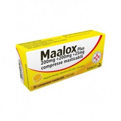 MAALOX PLUS ANTIACIDO ANTIGONFIORE 30CPR GMM