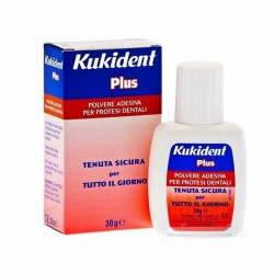 KUKIDENT PLUS POLVERE ADESIVA PER PROTESI DENTALI 30G