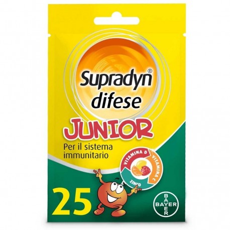 SUPRADYN JUNIOR DIFESE IMMUNITARIE 25 CARAMELLE