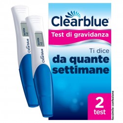 CLEARBLUE TEST DI GRAVIDANZA CON DISPLAY INDICATORE SETTIMANE 2PZ