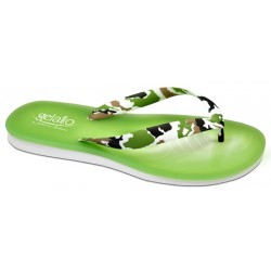 INFRADITO GELATO UOMO CON PLANTARE GEL CAMOUFLAGE/LIME 44/45 1 PAIO