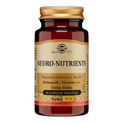 SOLGAR NEURO NUTRIENTS SISTEMA NERVOSO 30 CPS