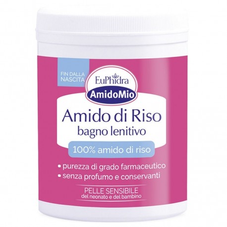 EUPHIDRA AMIDOMIO POLVERE AMIDO DI RISO BAGNO LENITIVO 200G