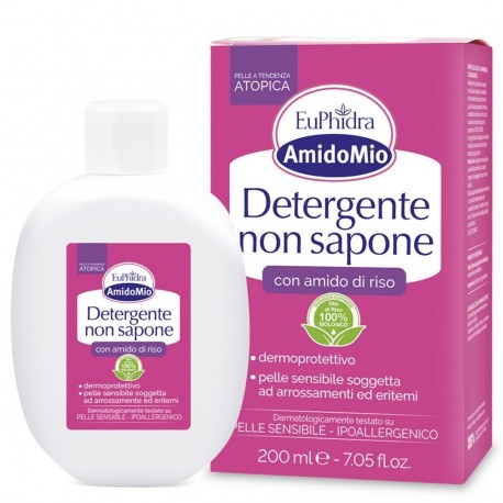 Euphidra amidomio detergente senza/sapone 200 ml - Farmasanitaria Dolce  Infanzia Aversa