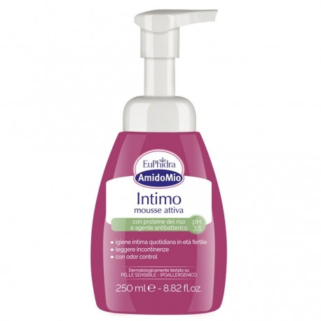 EUPHIDRA AMIDOMIO INTIMO MOUSSE DETERGENTE PH3,5 250ML