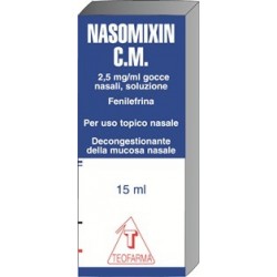 NASOMIXIN C.M. 2,5 MG/ML GOCCE NASALI, SOLUZIONE