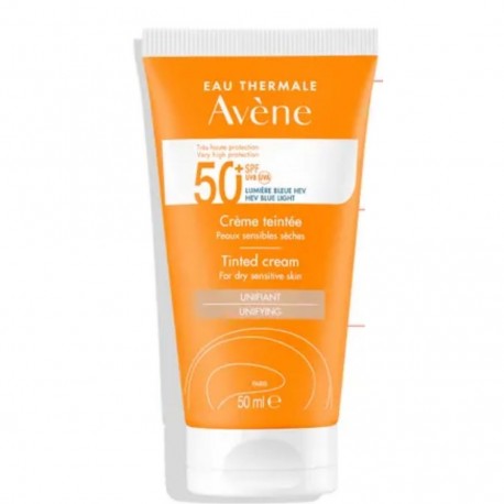 AVENE SOL CREMA SPF50+ COLOR