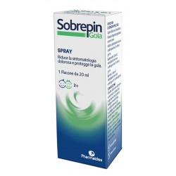 SOBREPIN GOLA SPRAY PROTEZIONE GOLA E RIDUZIONE DOLORE 20ML