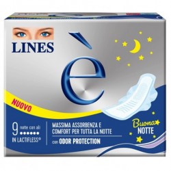 LINES E&#39; NOTTE CARRY PACK 9 PEZZI