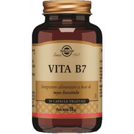 SOLGAR VITA B7 INTEGRATORE 50 CAPSULE VEGETALI