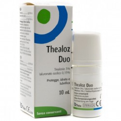 THEALOZ DUO SOLUZIONE OCULARE  IDRATANTE LUBRIFICANTE 10ML