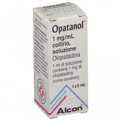 OPATANOL 1 MG/ML COLLIRIO SOLUZIONE 1 FLACONE DA 5 ML GMM