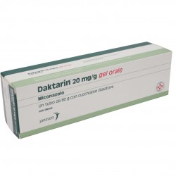 DAKTARIN GEL ORALE 2% TRATTAMENTO CANDIDOSI ORO-FARINGEA 80G