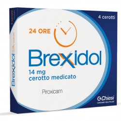 BREXIDOL 14 MG CEROTTO MEDICATO 4 CEROTTI