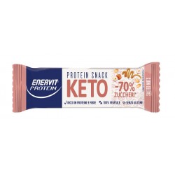 ENERVIT PROTEIN KETO SNACK BARRETTA CON NOCCIOLE TOSTATE 35G