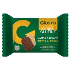 GIUSTO SENZA GLUTINE COMBY BREAK CREMA CACAO 26 G
