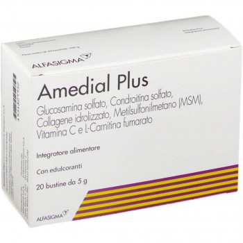 AMEDIAL PLUS INTEGRATORE OSSA E CARTILLAGINI 20 BUSTINE