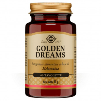 SOLGAR GOLDEN DREAMS INTEGRATORE ALIMENTARE 60 TAVOLETTE