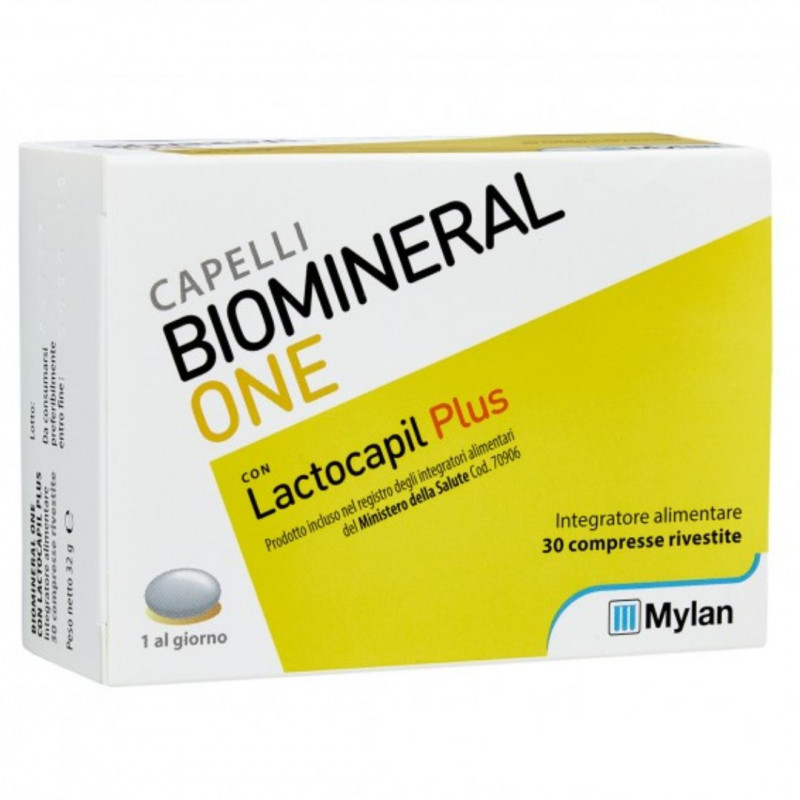 BIOMINERAL ONE INTEGRATORE CAPELLI FORTI 30 CPR