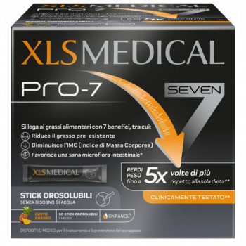 XLS MEDICAL PRO-7 TRATTAMENTO E PREVENZIONE SOVRAPPESO 90 STICK