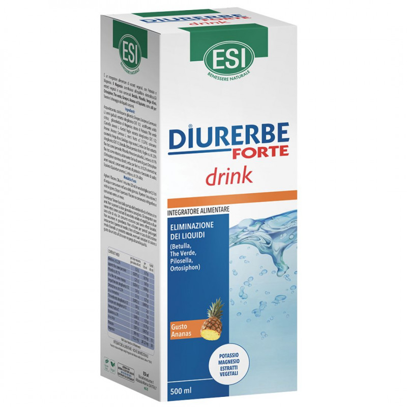 ESI DIURERBE FORTE DRINK INTEGRATORE DRENANTE ANANAS 500ML