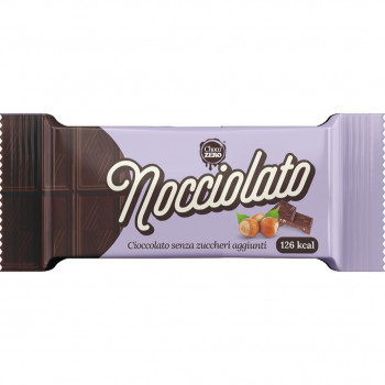 CHOCO ZERO TAVOLETTA NOCCIOLATO FONDENTE 25G