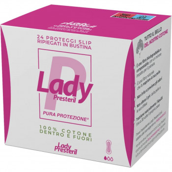 LADY PRESTERIL PROTEGGI SLIP IN COTONE 24 ASSORBENTI