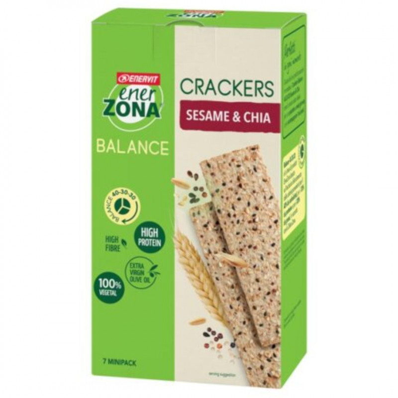 ENERZONA BALANCE CRACKERS SESAMO E CHIA 175G