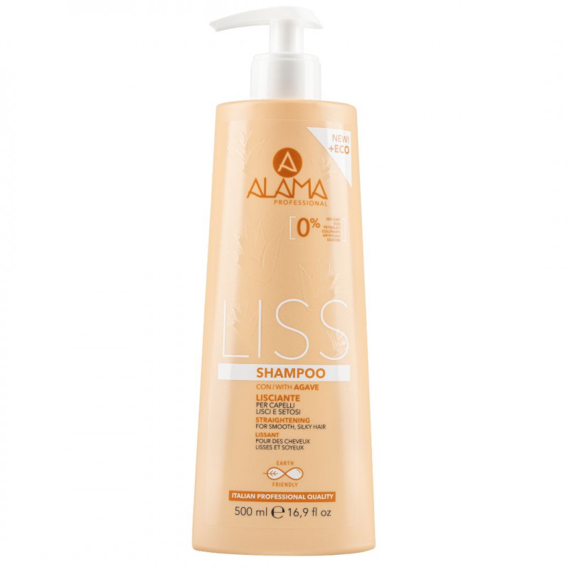 ALAMA LISS SHAMPOO LISCIANTE PER CAPELLI LISCI E SETOSI 500ML