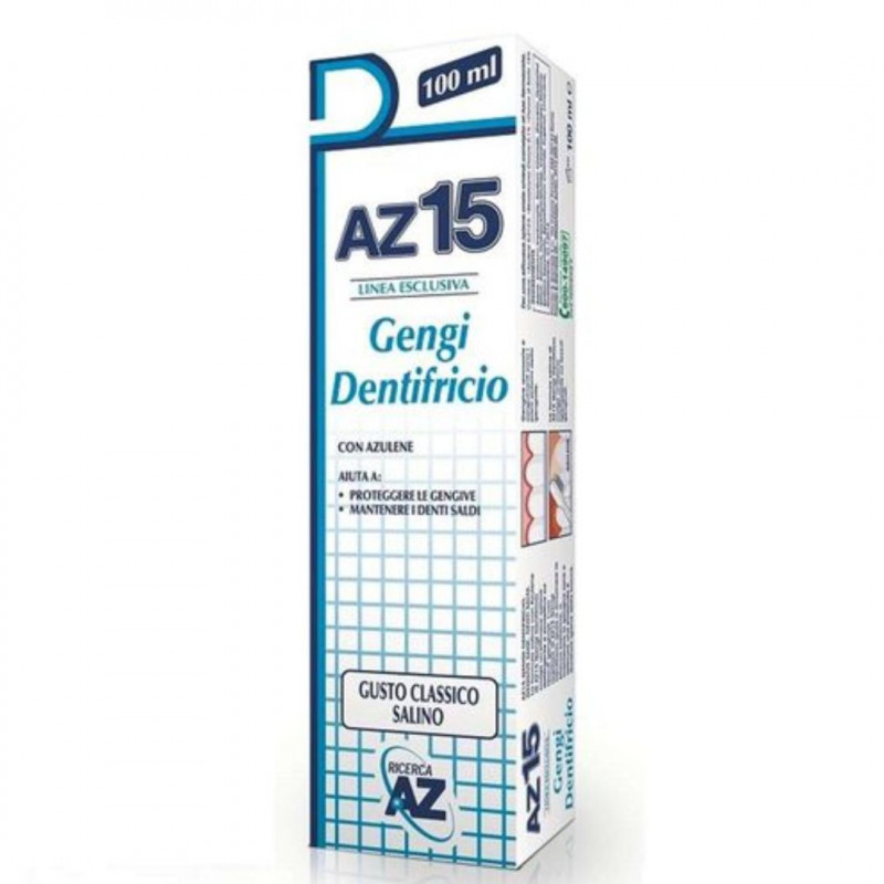 AZ 15 GENGI DENTIFRICIO SALINO CLASSICO 100ML