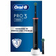 ORAL B PRO 3 3000 NERO SPAZZOLINO ELETTRICO RICARICABILE