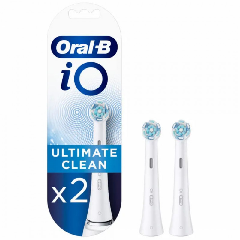 ORAL-B IO TESTINE DI RICAMBIO ULTIMATE CLEAN 2 PEZZI