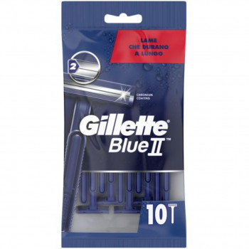 GILLETTE BLUE II RASOI UOMO USA E GETTA A 2 LAME 10PZ