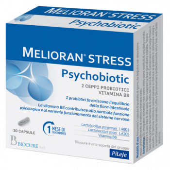 MELIORAN STRESS PSYCHOBIOTIC 30 CAPSULE