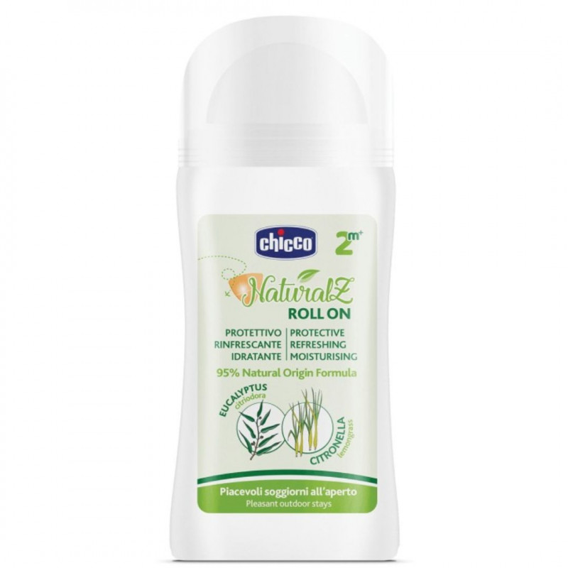 CHICCO NATURAL Z ROLL ON ANTIZANZARE RINFRESCANTE 2M+ 60ML