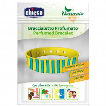 CHICCO NATURAL BRACCIALETTO CITRONELLA IN SILICONE 3 ANNI 1PZ