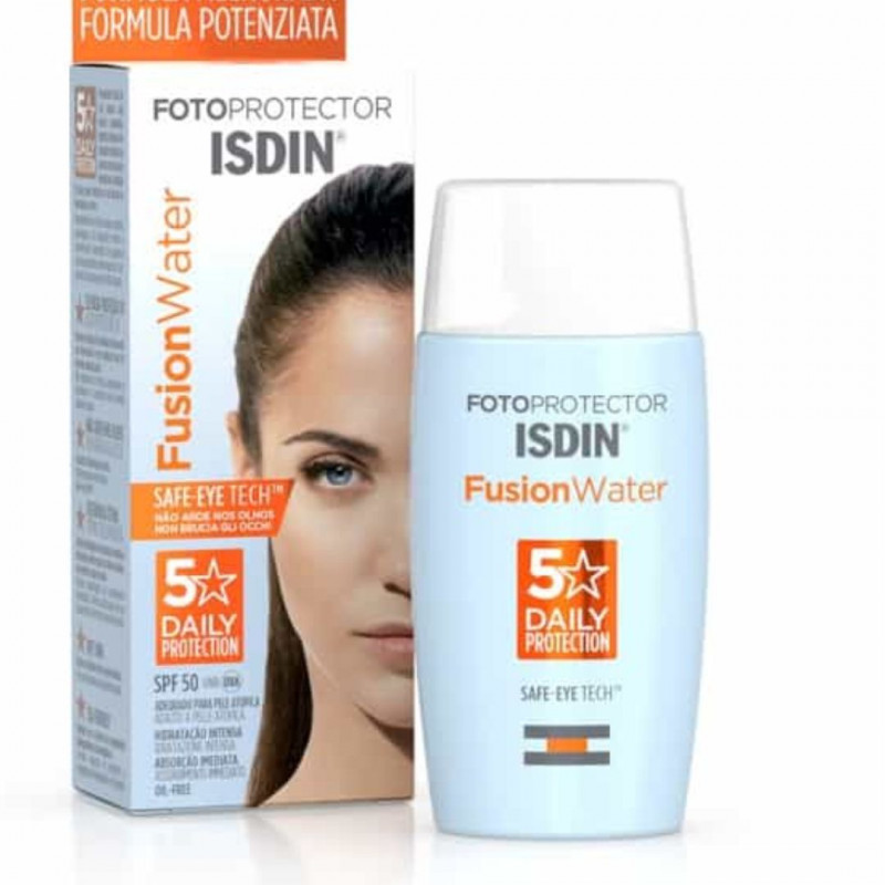 ISDIN FOTOPROTECTOR FUSION WATER PROTEZIONE VISO SPF50 50ML