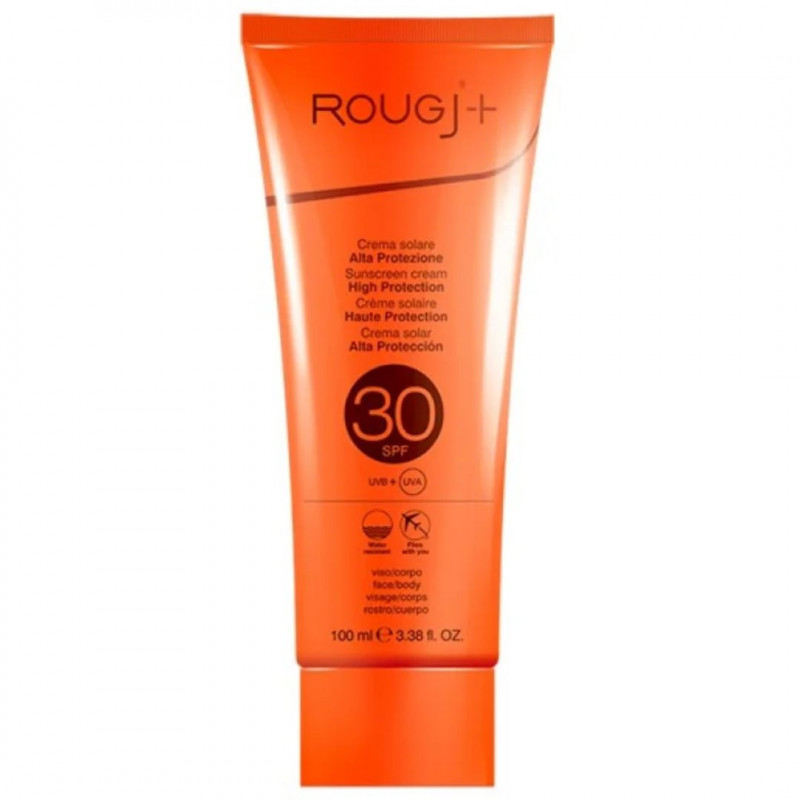 ROUGJ CREMA SOLARE SPF30 PROTEZIONE ALTA VISO E CORPO 100ML