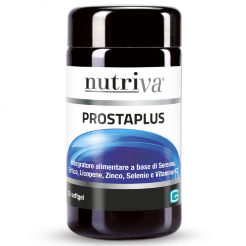 NUTRIVA PROSTAPLUS INTEGRATORE FUNZIONALITÀ PROSTATA 30SOFTGEL