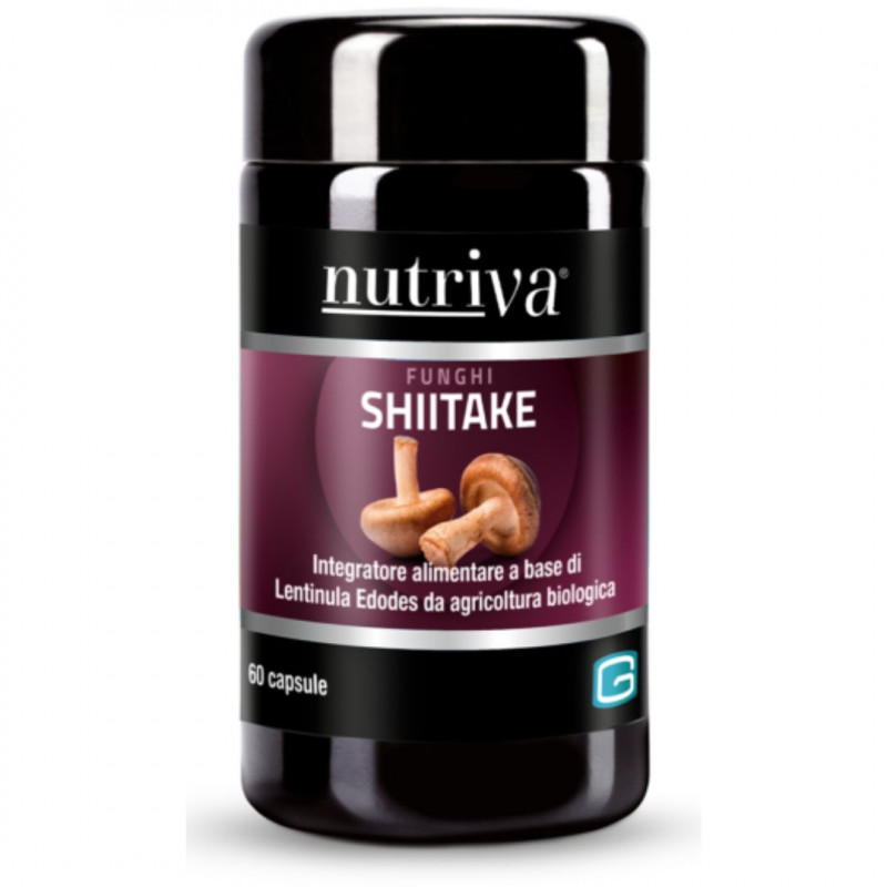 NUTRIVA SHIITAKE INTEGRATORE DIFESE 60 CAPSULE