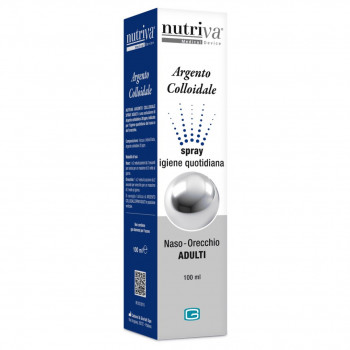 NUTRIVA ARGENTO COLLOIDALE SPRAY PULIZIA NASO E ORECCHIE 100 ML