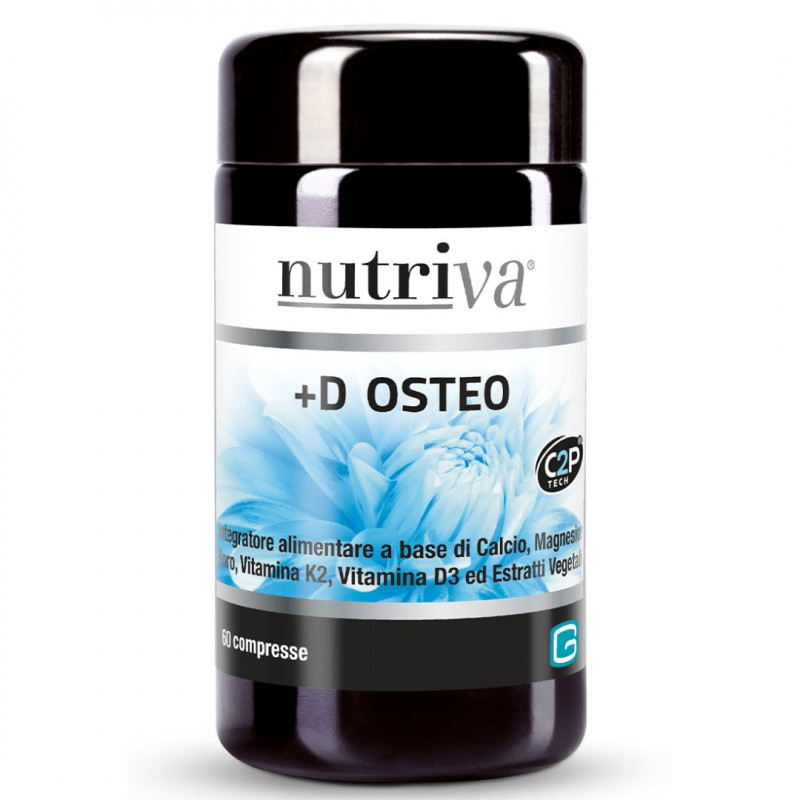 NUTRIVA D OSTEO INTEGRATORE BENESSERE OSSA 50CPR