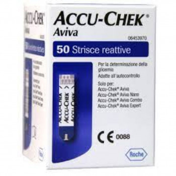 ACCU-CHEK AVIVA STRISCE REATTIVE GLICEMIA 50 STRISCE